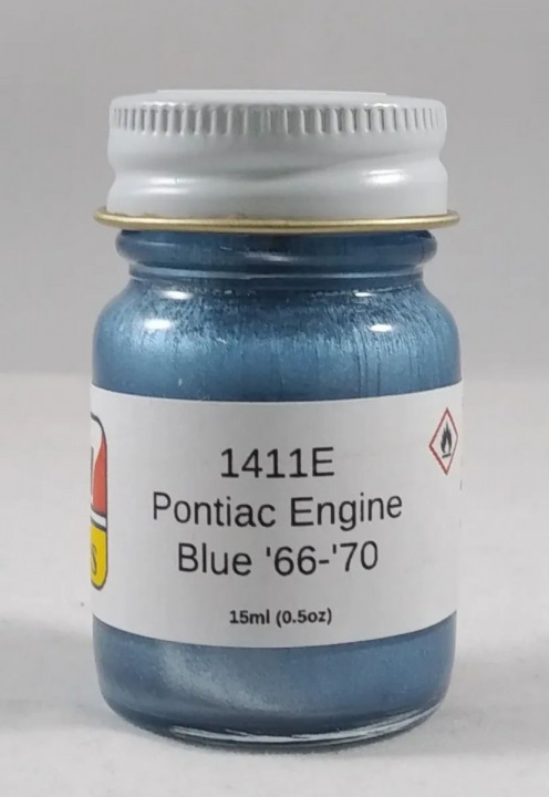 Boxart Pontiac Engine Blue '66-'70  MCW Finishes