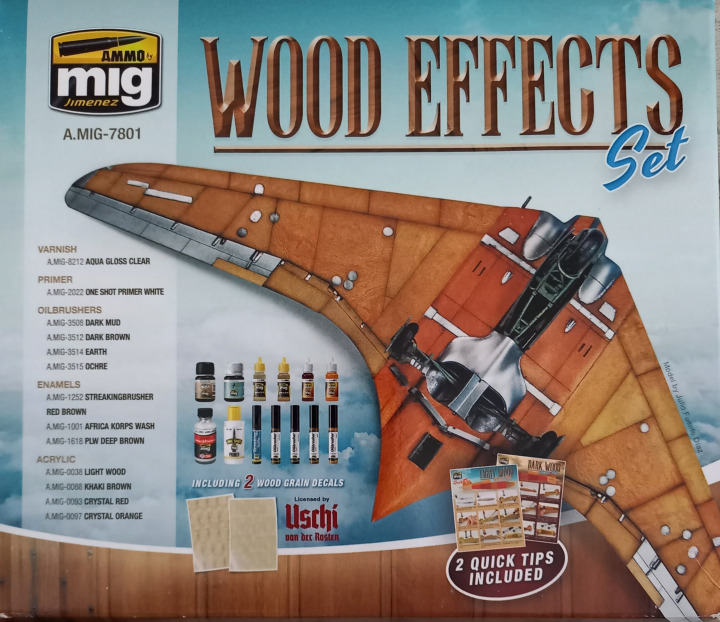 Boxart Wood effects set  Ammo by Mig Jimenez