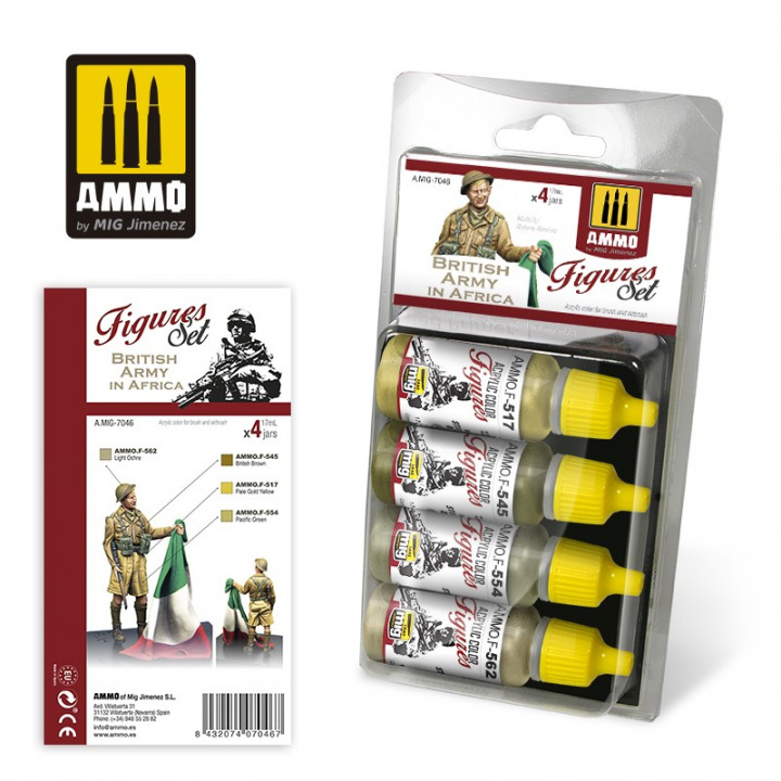 Boxart  Figures Set - British Army in Africa A.MIG-7046 Ammo by Mig Jimenez