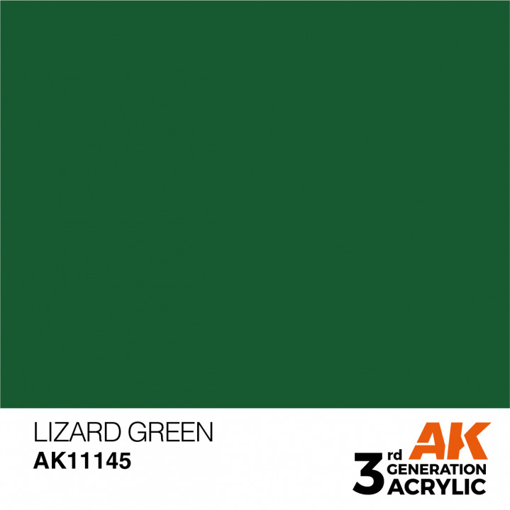 Boxart Lizard Green - Standard  AK 3rd Generation - General