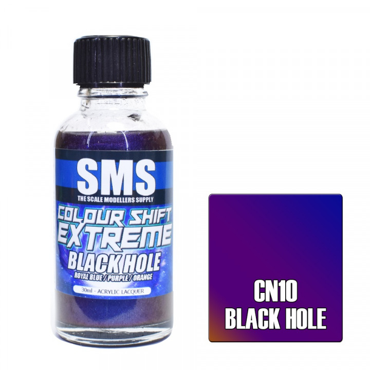 Boxart Colour Shift Extreme - BLACK HOLE (ROYAL BLUE/PURPLE/ORANGE) CN10 SMS
