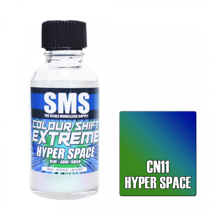 Boxart Colour Shift Extreme - HYPER SPACE (BLUE/AQUA/GREEN) CN11 SMS