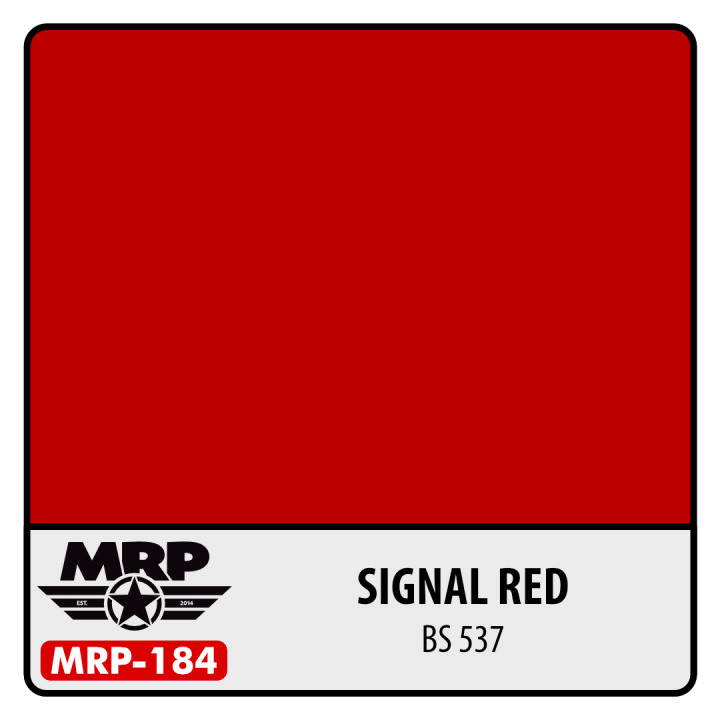 Boxart Signal Red (BS537)  MR.Paint