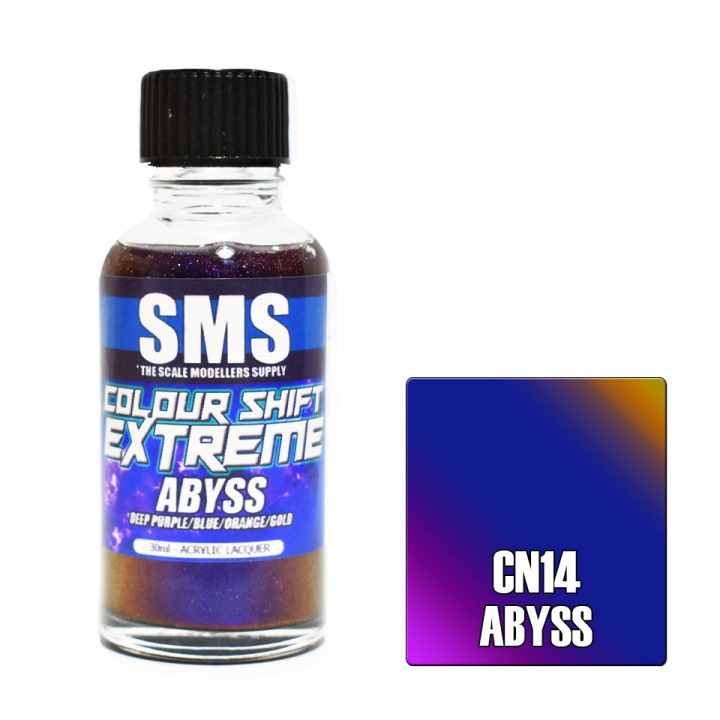 Boxart Colour Shift Extreme - ABYSS (DEEP PURPLE/BLUE/ORANGE/GOLD) CN14 SMS