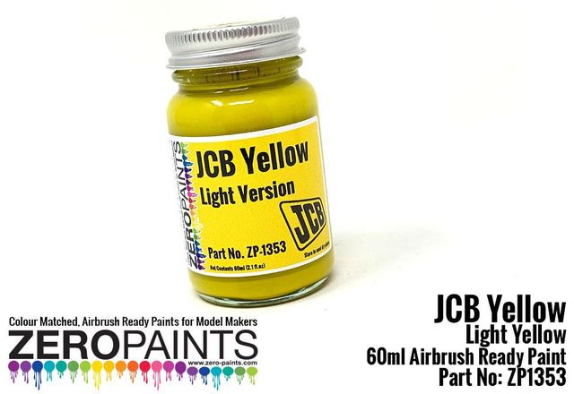Boxart JCB Yellow (Lighter)  Zero Paints