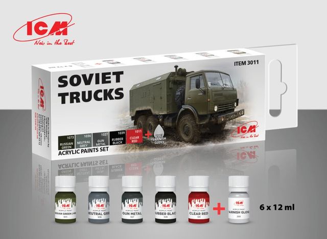 Boxart Soviet Trucks  ICM