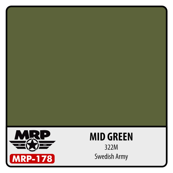 Boxart Mid Green 322M – Modern Swedish AF  MR.Paint