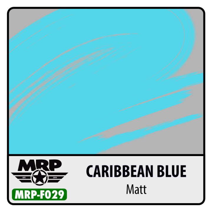 Boxart Caribbean Blue  MR.Paint