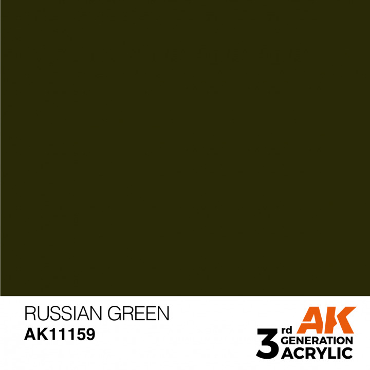 Boxart Russian Green - Standard  AK 3rd Generation - General