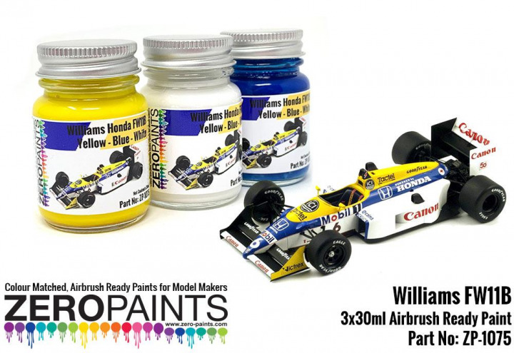 Boxart Williams FW11B Labatts Blue/Yellow  Zero Paints