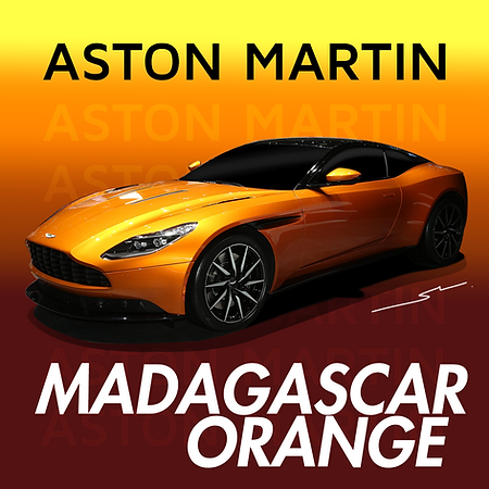 Boxart Aston Martin Madagascar Orange  Splash Paints