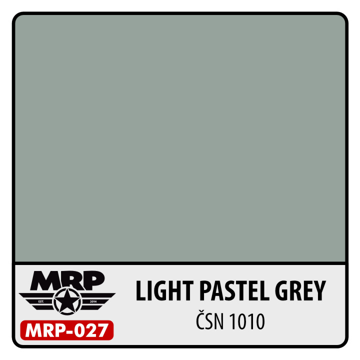 Boxart Light Pastel Grey ČSN 1010  MR.Paint