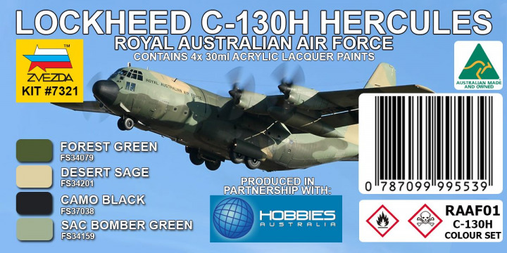 Boxart Lockheed C-130H Hercules RAAF RAAF01 SMS