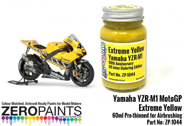 Boxart Yamaha MotoGP Extreme Yellow  Zero Paints