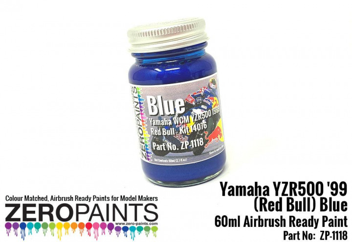 Boxart Yamaha YZR500 '99 Blue  Zero Paints