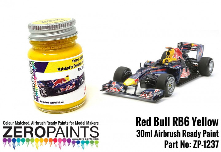 Boxart Yellow (Decal Matched) Red Bull  Zero Paints