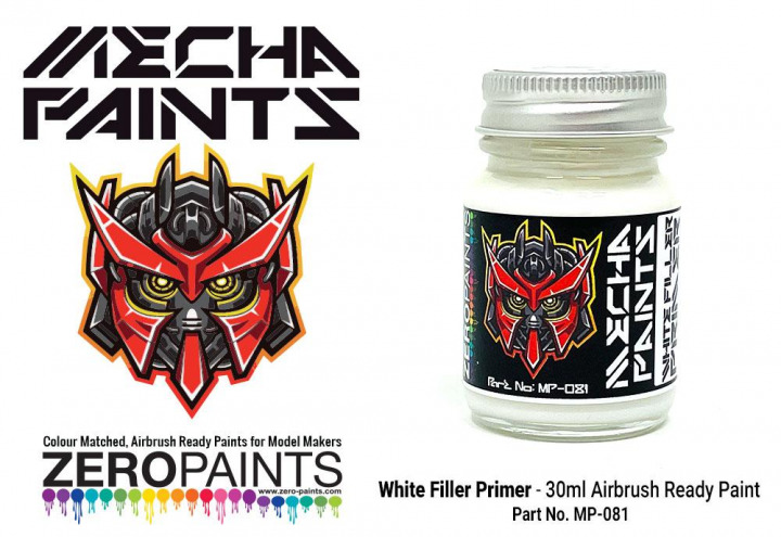 Boxart White Primer  Mecha Paints