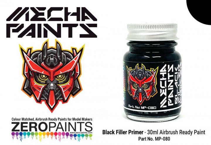 Boxart Black Primer  Mecha Paints