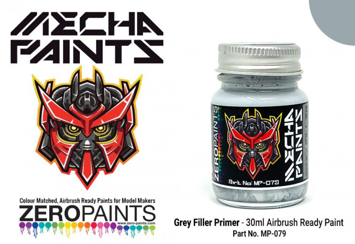 Boxart Grey Primer  Mecha Paints