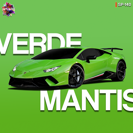 Boxart Lamborghini Verde Mantis  Splash Paints