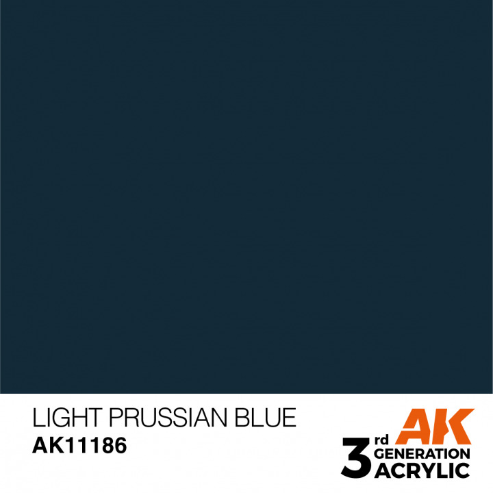 Boxart Light Prussian Blue - Standard  AK 3rd Generation - General