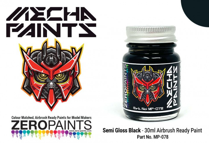 Boxart Semi-Gloss Black  Mecha Paints