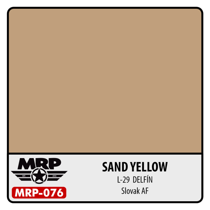 Boxart Sand Yellow L-29 'Delfín'  MR.Paint