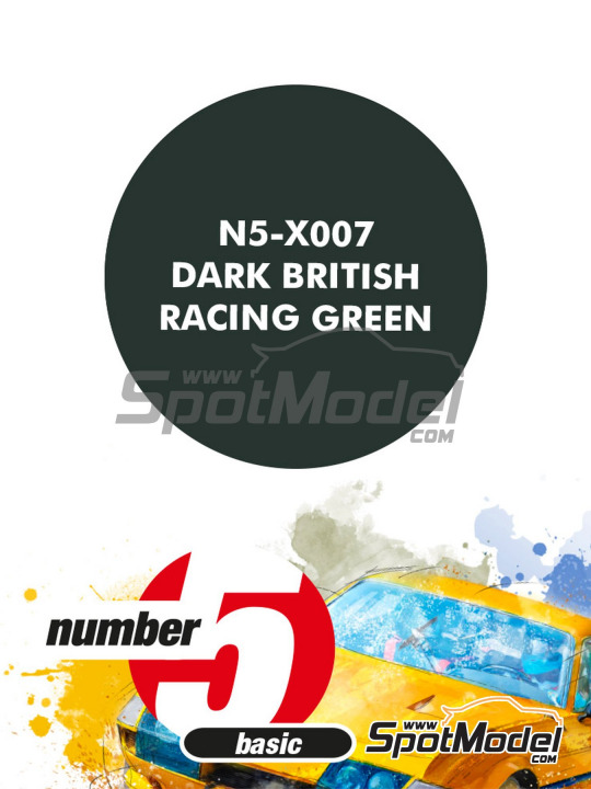 Boxart Dark British Racing Green  Number Five
