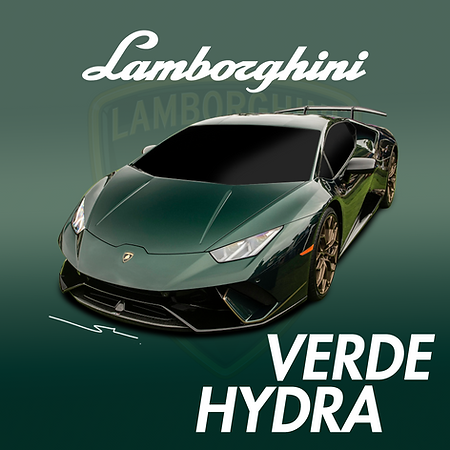 Boxart Lamborghini Verde Hydra  Splash Paints