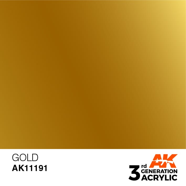 Boxart Gold - Metallic  AK 3rd Generation - General