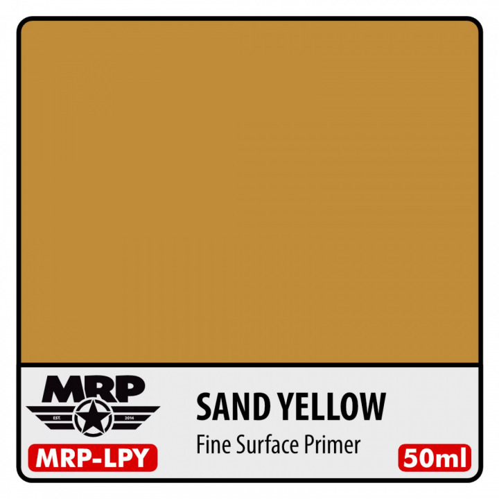 Boxart Fine Surface Primer - Sand Yellow  MR.Paint
