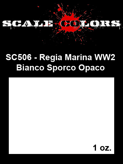 Boxart Bianco Sporco Opaco (Matt Foul White)  Scale Colors
