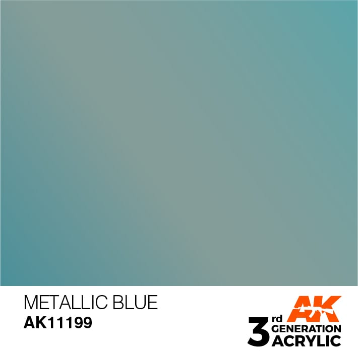 Boxart Metallic Blue - Metallic AK 11199 AK 3rd Generation - General