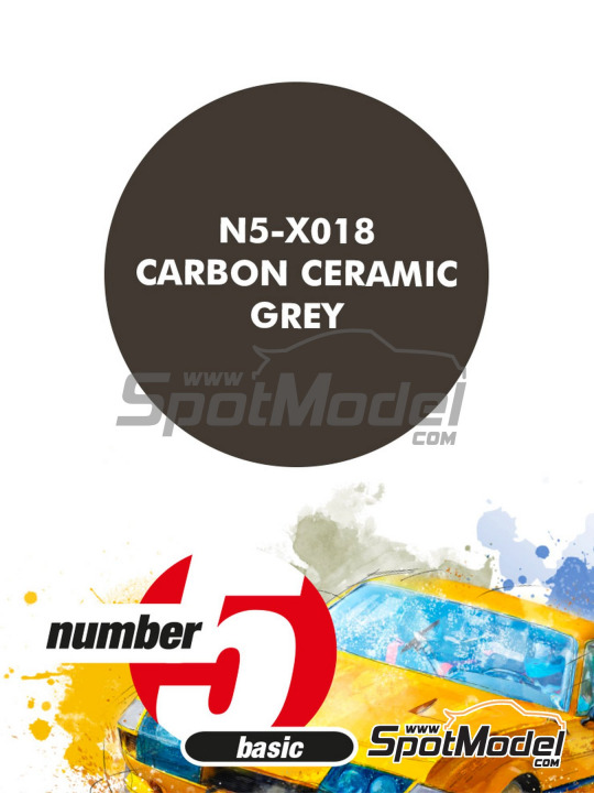 Boxart Carbon Ceramic Grey  Number Five