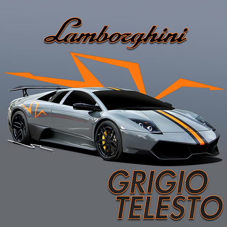Boxart Lamborghini Grigio Telesto  Splash Paints