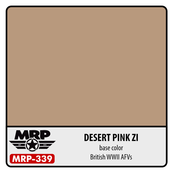 Boxart Desert Pink ZI (British WWII AFV) (Base Colour)  MR.Paint