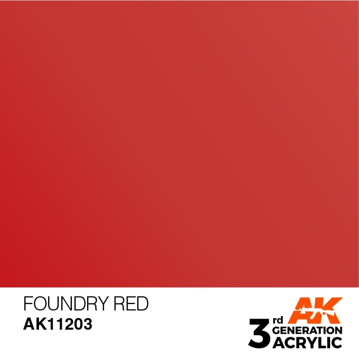 Boxart Foundry Red - Metallic  AK 3rd Generation - General