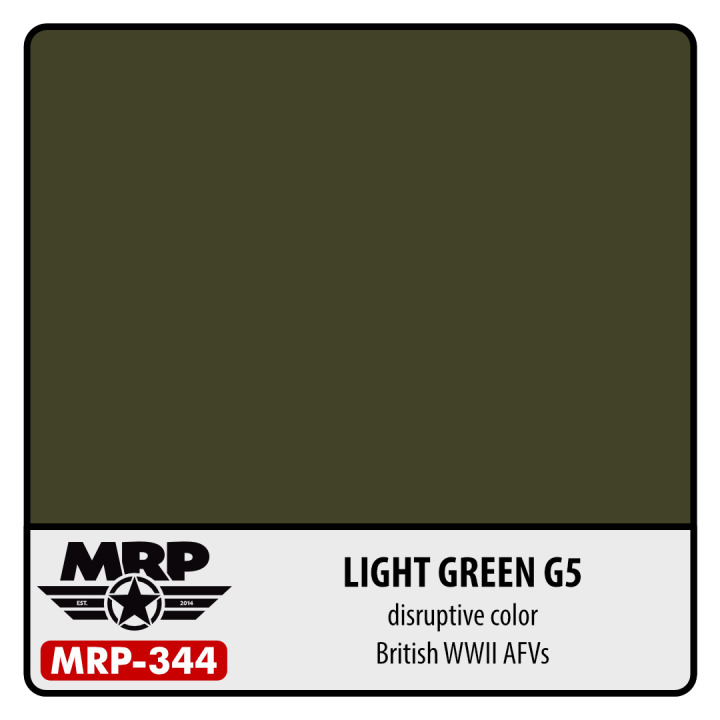 Boxart Light Green G5 (British WWII AFV) (Disruptive Colour)  MR.Paint