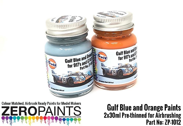Boxart Gulf Blue and Orange  Zero Paints