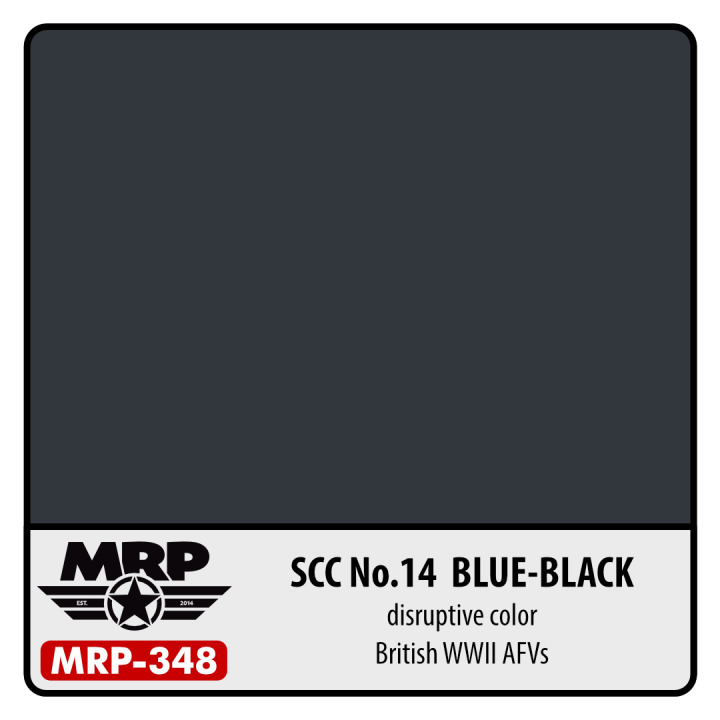 Boxart SCC No.14 Blue-Black (British WWII AFV) (Disruptive Colour)  MR.Paint