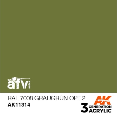 Boxart RAL 7008 Graugrün Opt.2  AK 3rd Generation - AFV