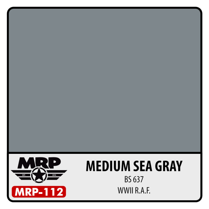 Boxart WWII RAF - Medium Sea Grey (BS 637)  MR.Paint
