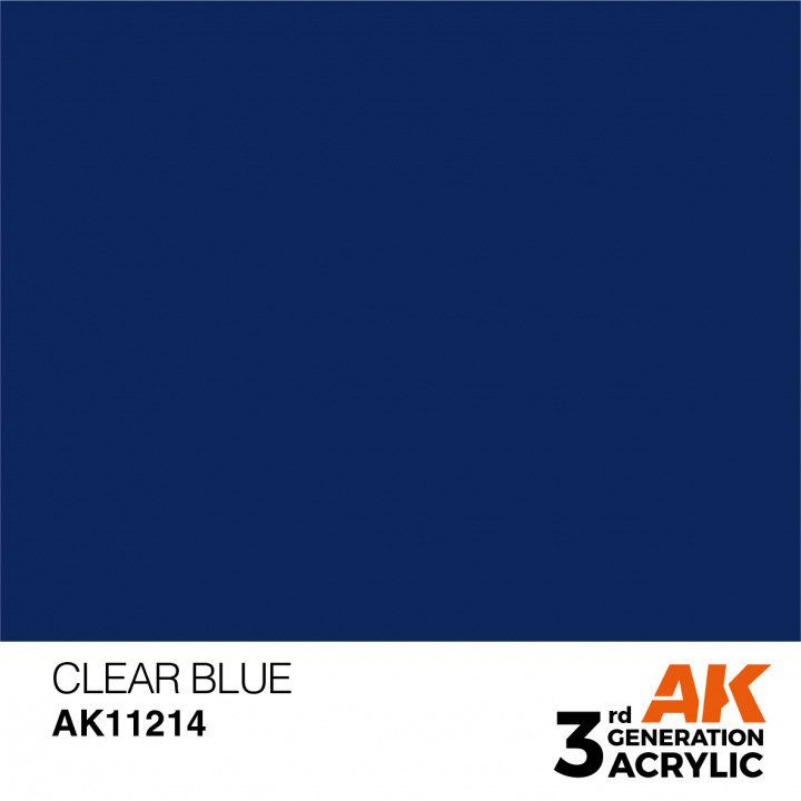 Boxart Clear Blue - Standard  AK 3rd Generation - General
