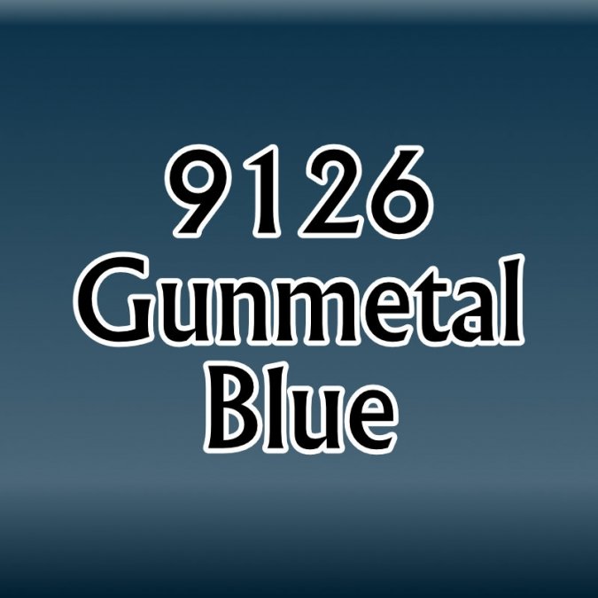 Boxart Gunmetal Blue  Reaper MSP Core Colors