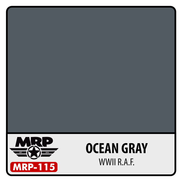 Boxart WWII RAF - Ocean Grey  MR.Paint