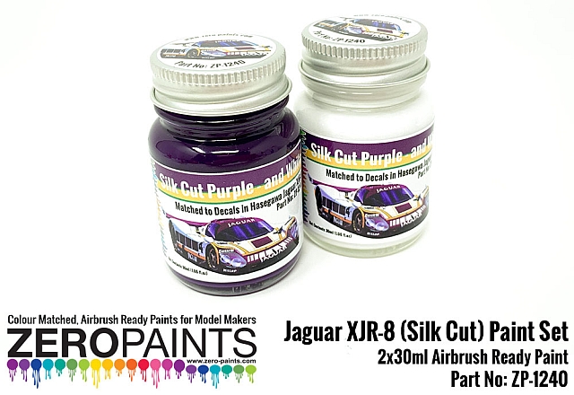 Boxart Jaguar XJR-8 (Silk Cut) Paint Set  Zero Paints