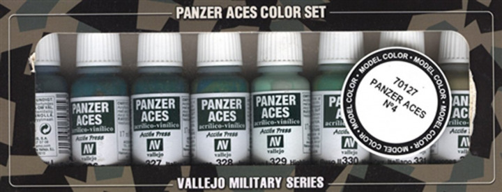 Boxart Panzer Aces Set #4 - Russian, Italian & Japanese Tank Crew 70.127 Vallejo Panzer Aces