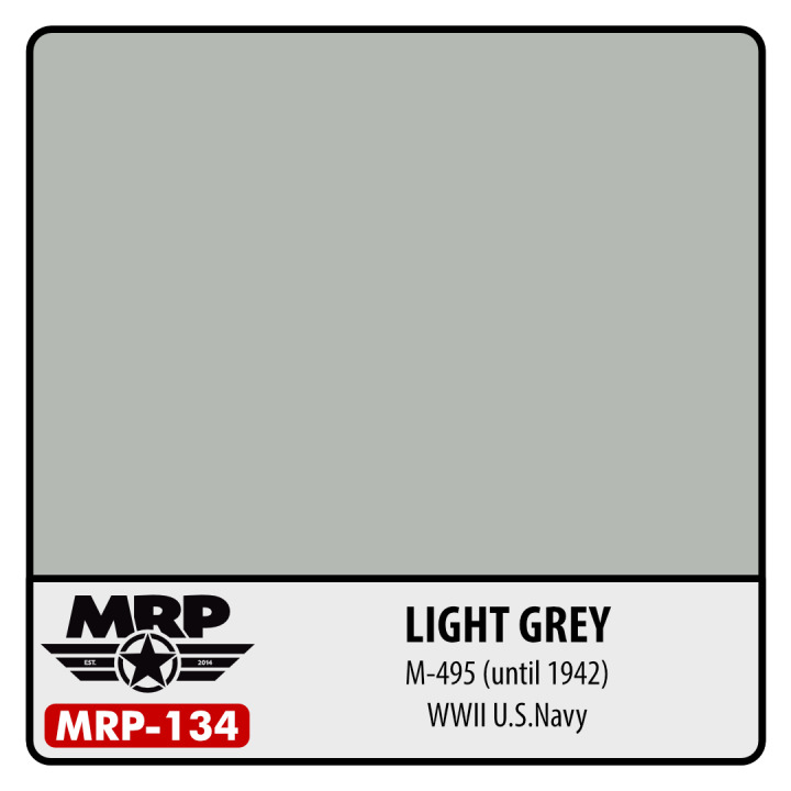 Boxart WWII US - Light Grey M-495 (until 1942)  MR.Paint