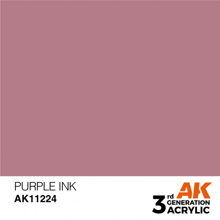 Boxart Purple - Ink  AK 3rd Generation - General