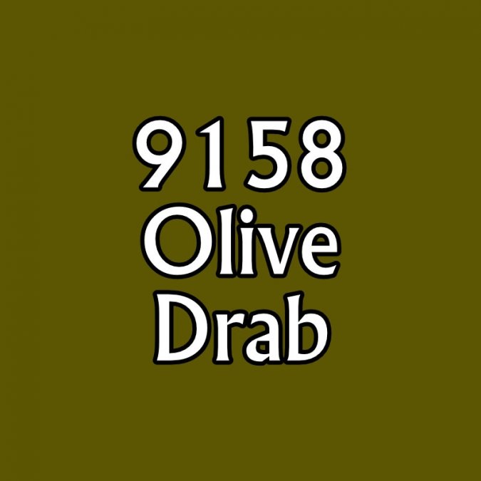 Boxart Olive Drab  Reaper MSP Core Colors